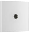 Midea White TV Socket