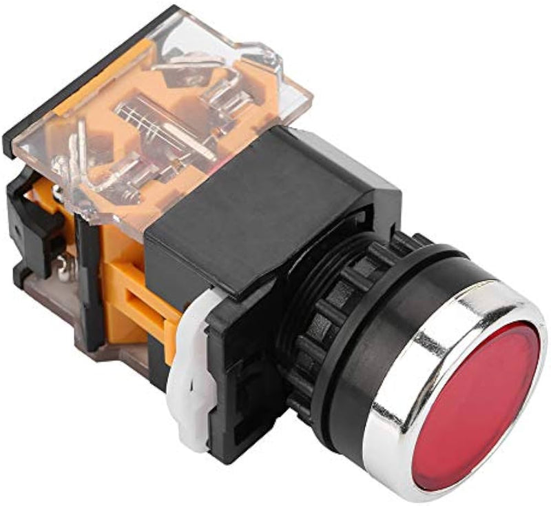 Spring Return Push Button Red LA38-11