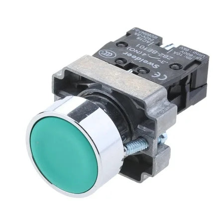 Green Push Button – Momentary Type