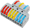 PCT-923 Quick Connector Terminal 3 In-9 Out Lever Wire Connector