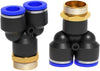 Y-Shaped Three-Way Connector PX4-M5