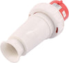63A 4-Pin Industrial Wall Plug (Male) – IP44 | 400V (3P+E)