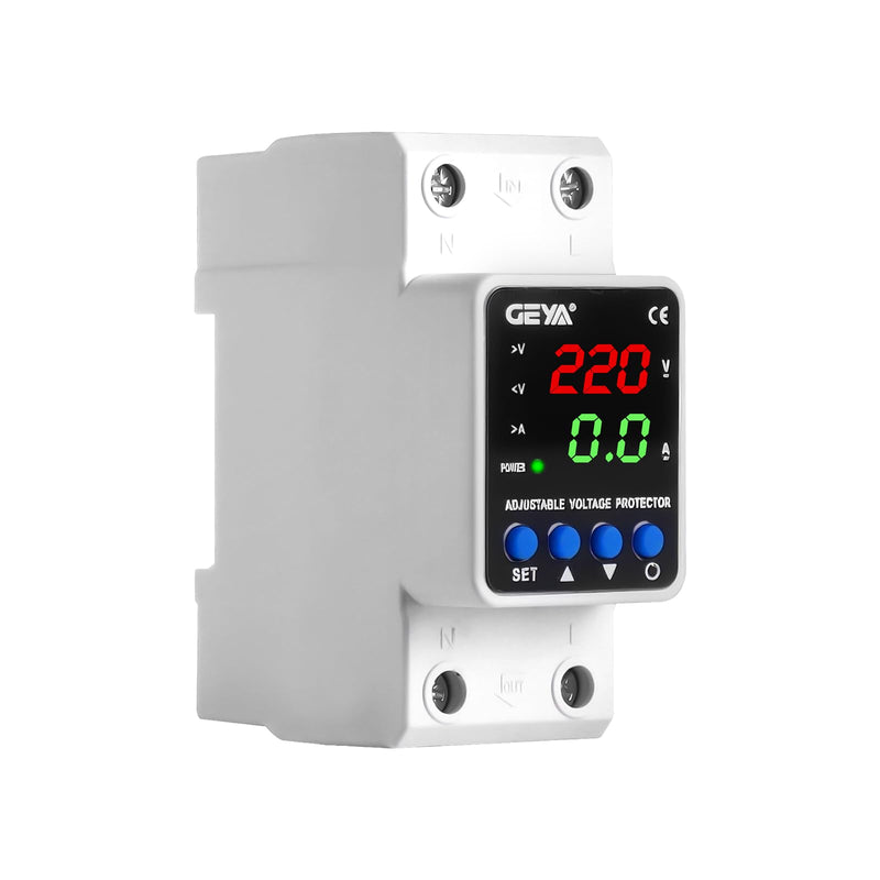 GPS6-VA2 63A Over/Under Voltage & Current Protection Monitoring Relay