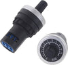 TAYIEEI LA42DWQ-22 5kΩ Speed Control Potentiometer – 22mm Panel-Mount Variable Resistor for Motor Drives & Control Panels
