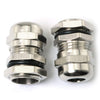 Steel Cable Gland – M12 × 1.5, Nickel-Plated Metal Gland for Industrial Cable Termination