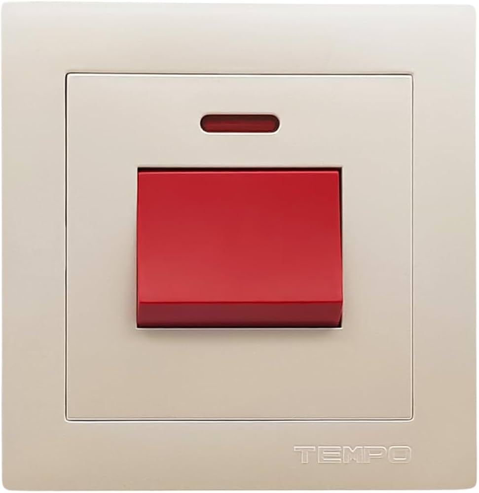 BINOKA 1 Gang 45A Air Conditioner (AC) / Water Heater Switch