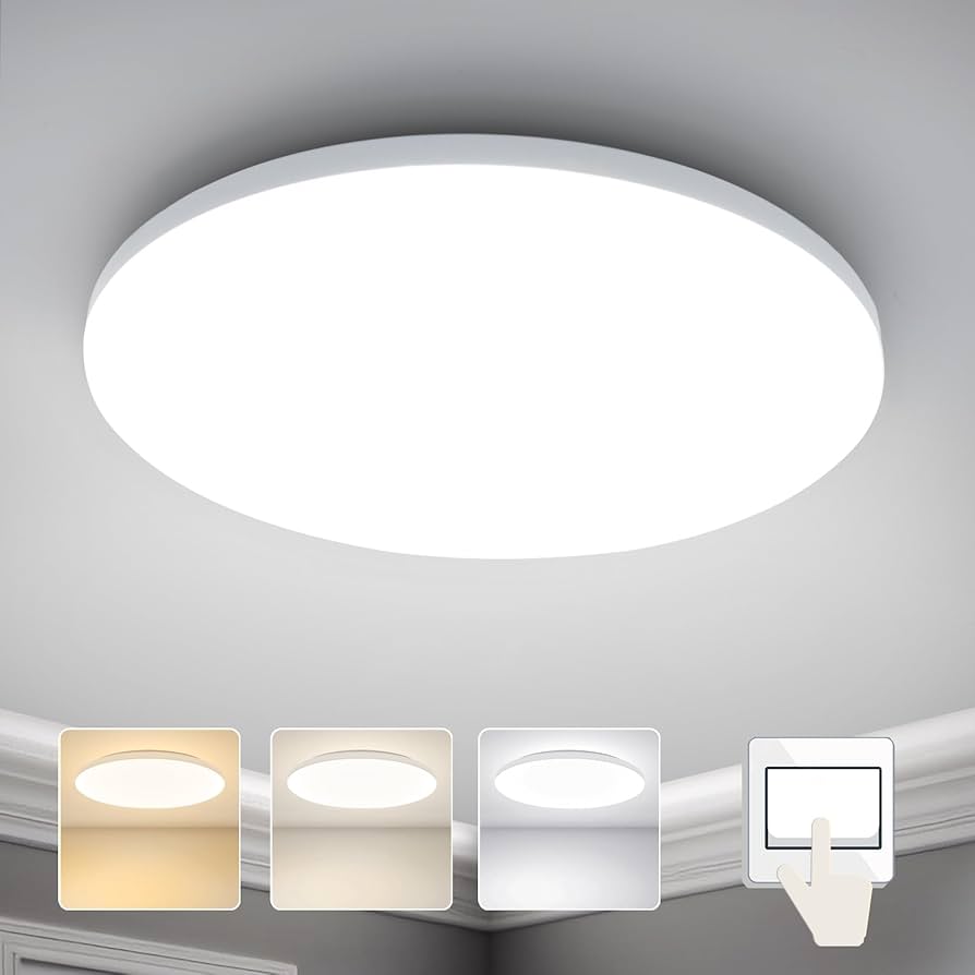 Midea LED Ceiling Light, C/W Remote Control, Colour Temperature 3000K–5700K