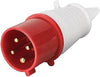 32A 4-Pin Industrial Plug | IP44 | Heavy-Duty Power Connector