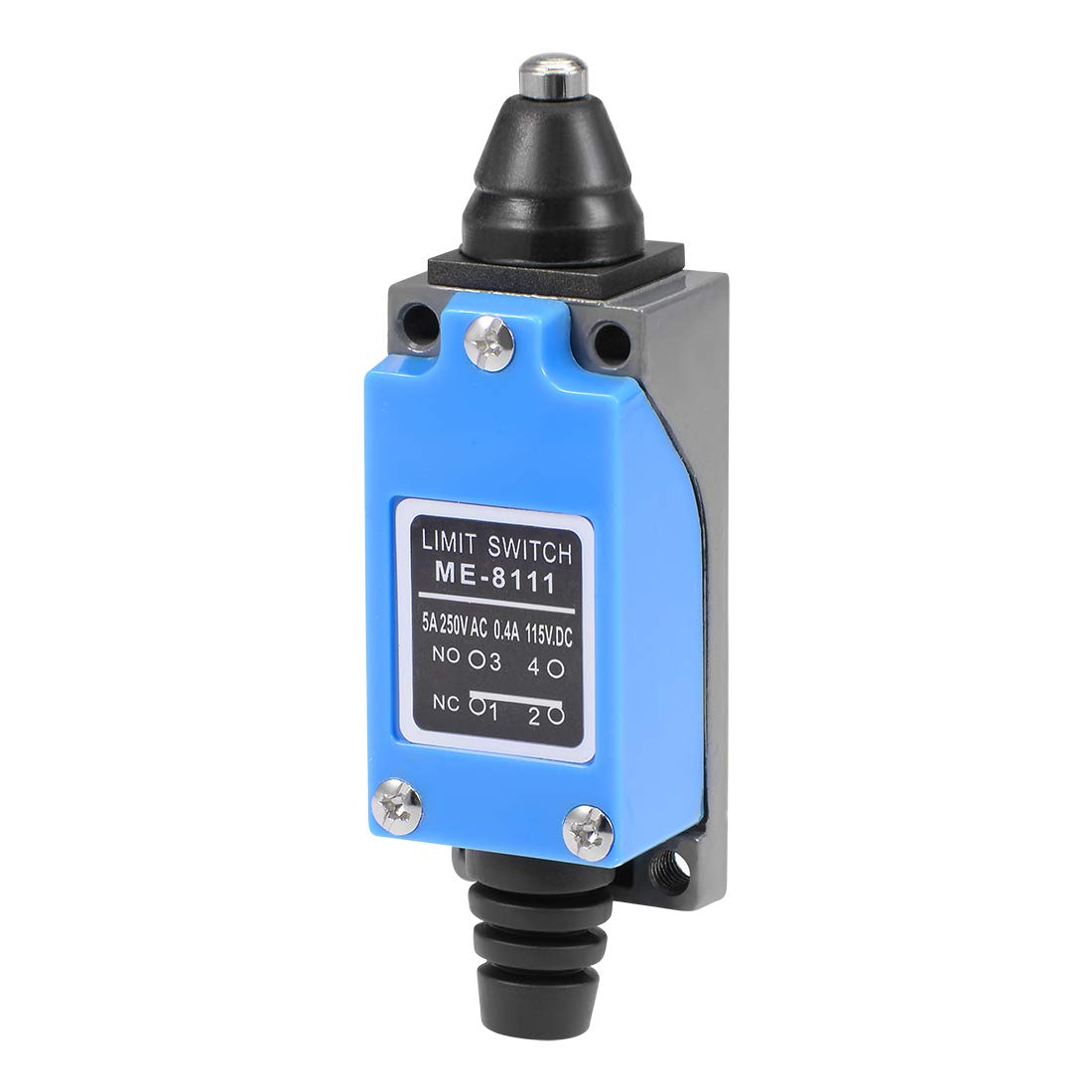 ME-8111 Limit Switch – 1NO+1NC, Pin Plunger Actuator, IP65, 5A 250V