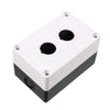 Push Button Station 2 Hole – Surface-Mount Enclosure for 2 Push Buttons, Selector Switches or Pilot Lights
