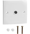 Midea White TV Socket