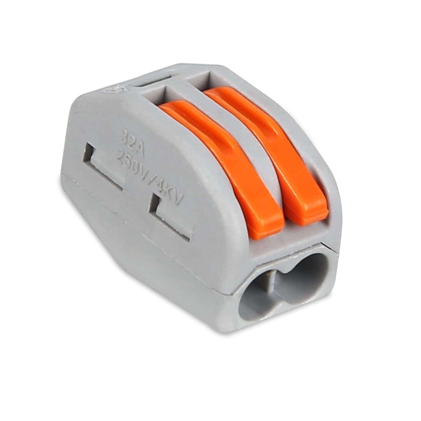 PCT-212 Quick Wire Connector – 2-Port Push-in Wiring Conductor Terminal Block (0.08–2.5mm²)