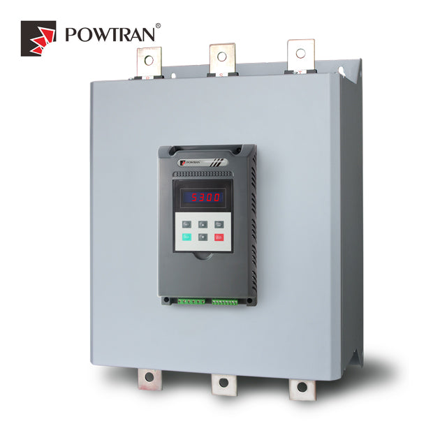 Powtran PR5300 090G3N 90 kW / 380–440 V 3-Phase Intelligent Soft Starter with Integrated Bypass