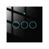 ZS-TYC3-SFM-31W-B, WiFi Smart Switch, 3 Gang, Black