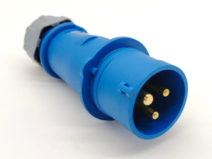 IP44 Industrial Plug 3×16A 220/250V 3-Pin 0131