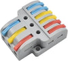 PCT-623 Quick Connector Terminal 3 In-6 Out Lever Wire Connector