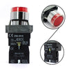 Illuminated Spring Return Push Button 220VAC Red XB2-BW3462 XB2 LED