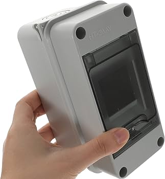 HT3 Waterproof Plastic Consumer Unit Circuit Box IP65 3-Way