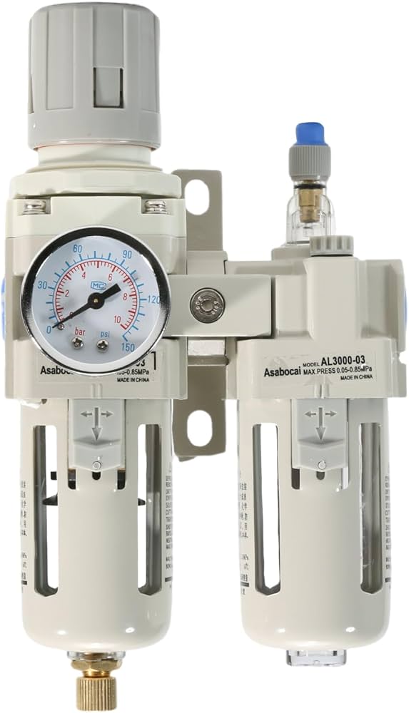AC Combo FRL Unit Filter+Regulator+Lubricator 3/8"