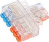 PCT-5226 Transparent Quick Connector Terminal 2 In-6 Out Lever Wire Connector