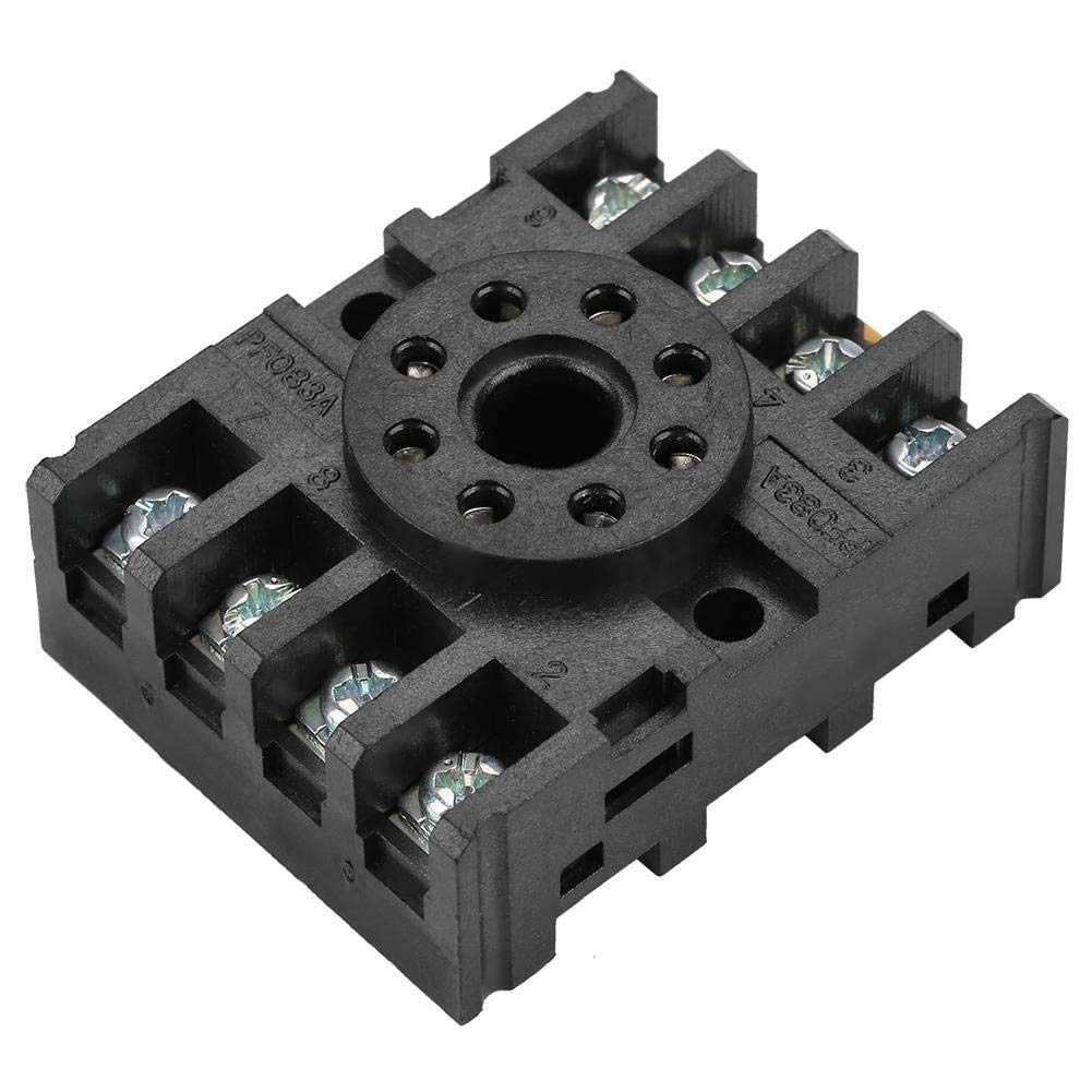 UNO Electromagnetic Relay Base 8-Pin Socket for 24V/220V Plug-In Relay