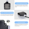 IP66 Waterproof Outdoor Single Socket – 15A High-Load Power Outlet with Protective Cover