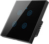 ZS-TYC3-SFM-41W-B, WiFi Smart Switch, 4 Gang, Black