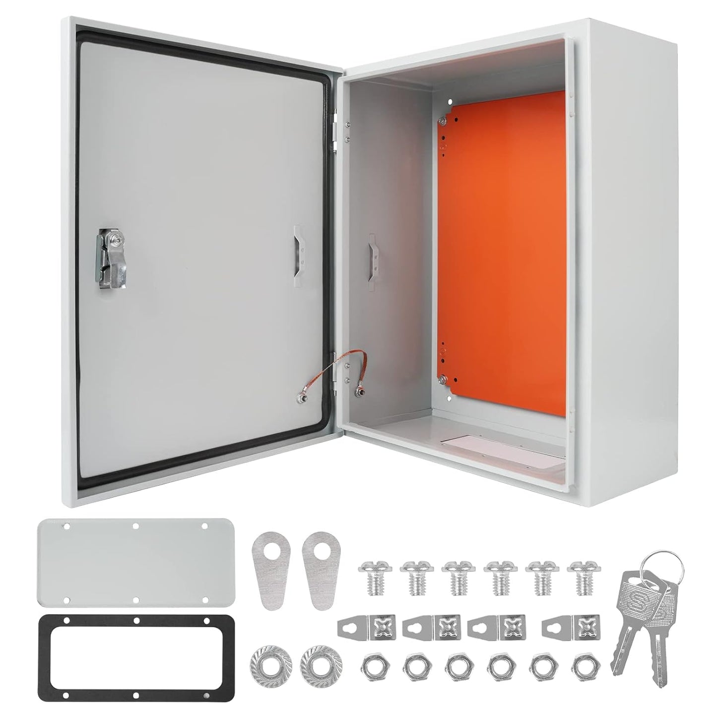 Mild Steel Electrical Enclosure Box – 1200×800×300mm, Wall Mount, 1.5mm Body, 2.0mm Door, Powder Coated, IP55