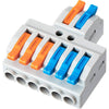 SPL63 Quick Wire Connector – 6-Port Push-in Terminal Block (0.08–6mm²)