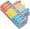 PCT-923 Quick Connector Terminal 3 In-9 Out Lever Wire Connector