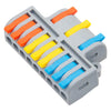 PCT-923 Quick Connector Terminal 3 In-9 Out Lever Wire Connector