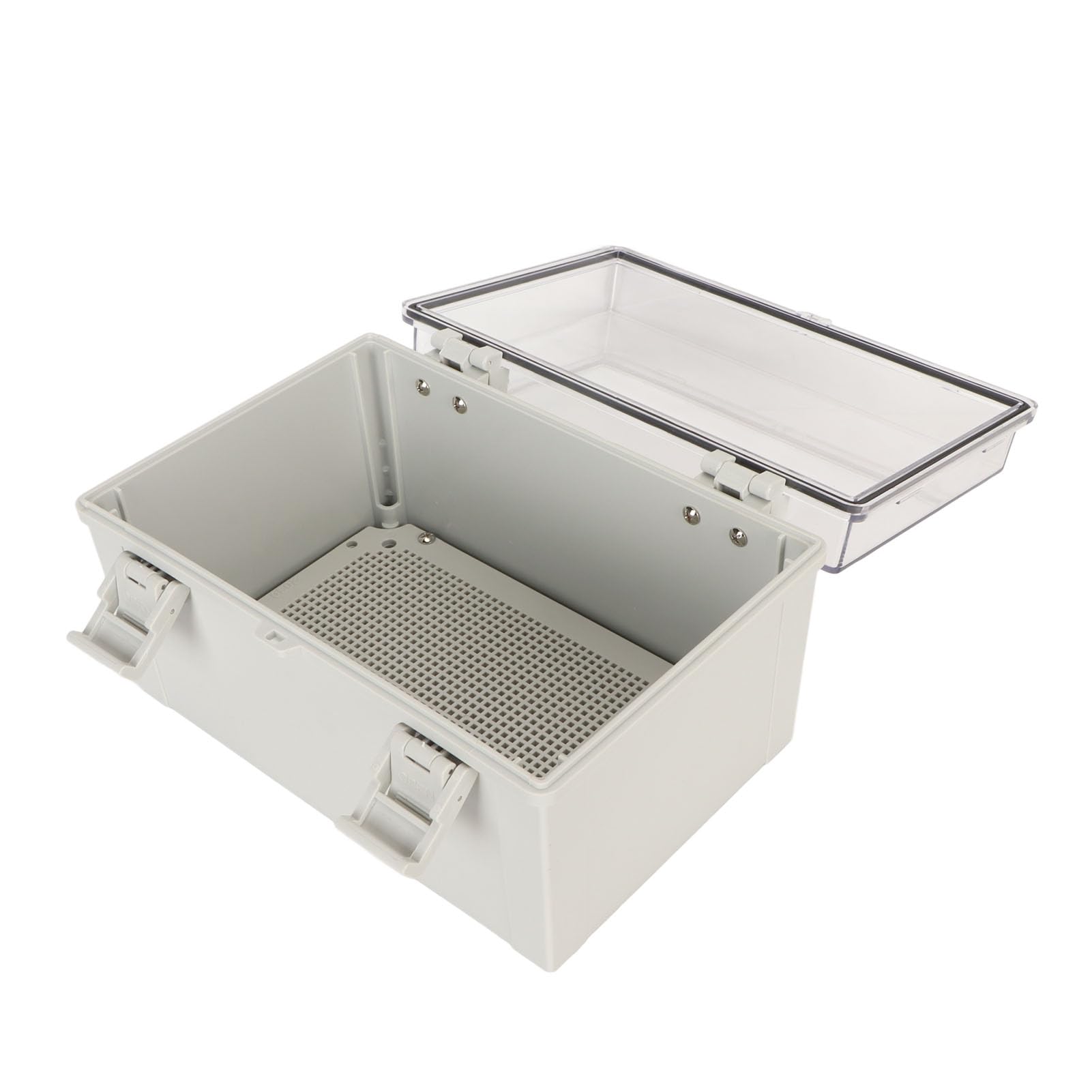 Buckle Plastic Distribution Box FD-ST 300×200×170 with Lock Transparent Cover