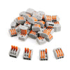 PCT-213 Quick Wire Connector – 3-Port Push-in Wiring Conductor Terminal Block (0.08–2.5mm²)