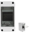 HT3 Waterproof Plastic Consumer Unit Circuit Box IP65 3-Way