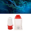 16A 5-Pin Wall-Mount Industrial Plug & Socket (Male & Female) – IP44 | 400V (3P+N+E)