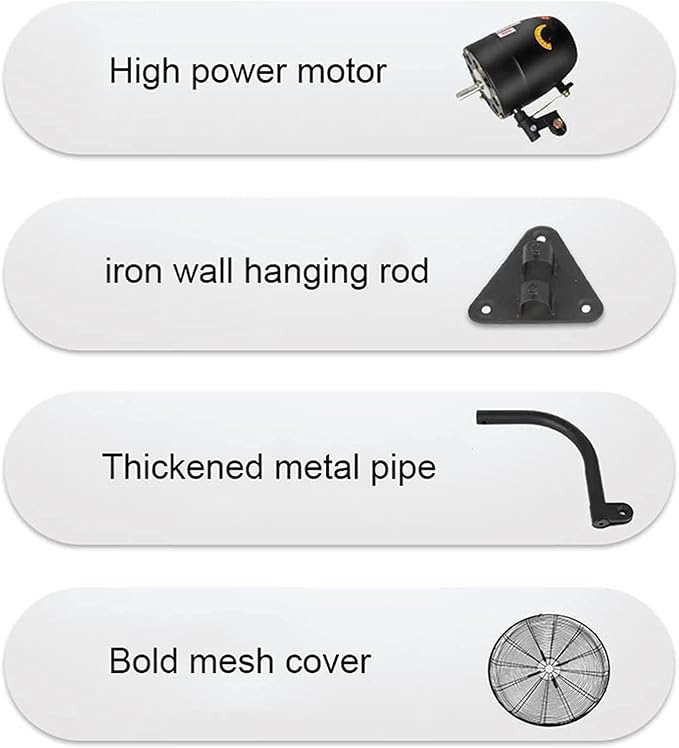 Elbee 26″ Industrial Wall Fan – MTW27