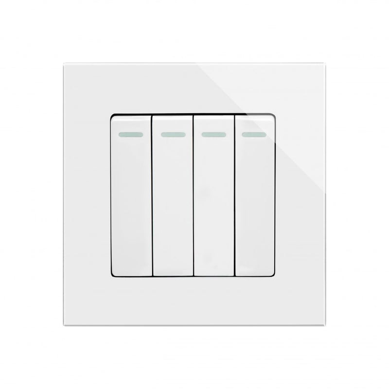 UNO 1 Gang 4 Way Light Switch for Multi-Location Lighting Control