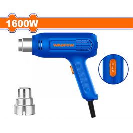 Wadfow 1600W Dual-Setting Heat Gun WHG1516 (400°C / 500°C) 250/480 L/min Includes Reduction Nozzle