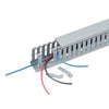 Grey Slotted Trunking 30×30 mm – 2 Meters per Piece | Cable Management Solution