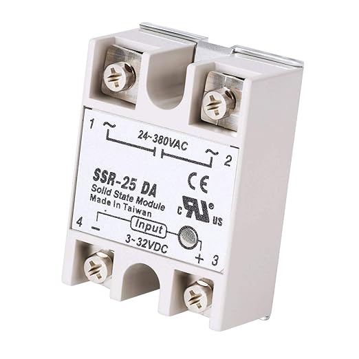 SSR-50AA – 50A Solid State Relay (AC Control to AC Load)