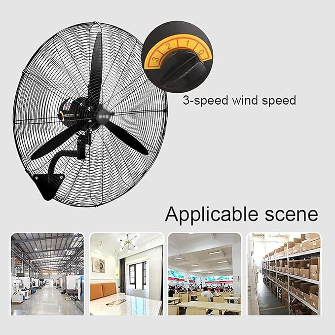 Elbee 26″ Industrial Wall Fan – MTW27
