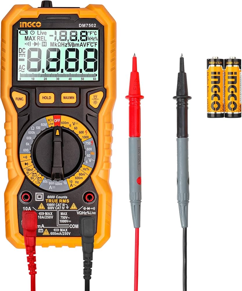 Ingco Digital Multimeter – DM7502