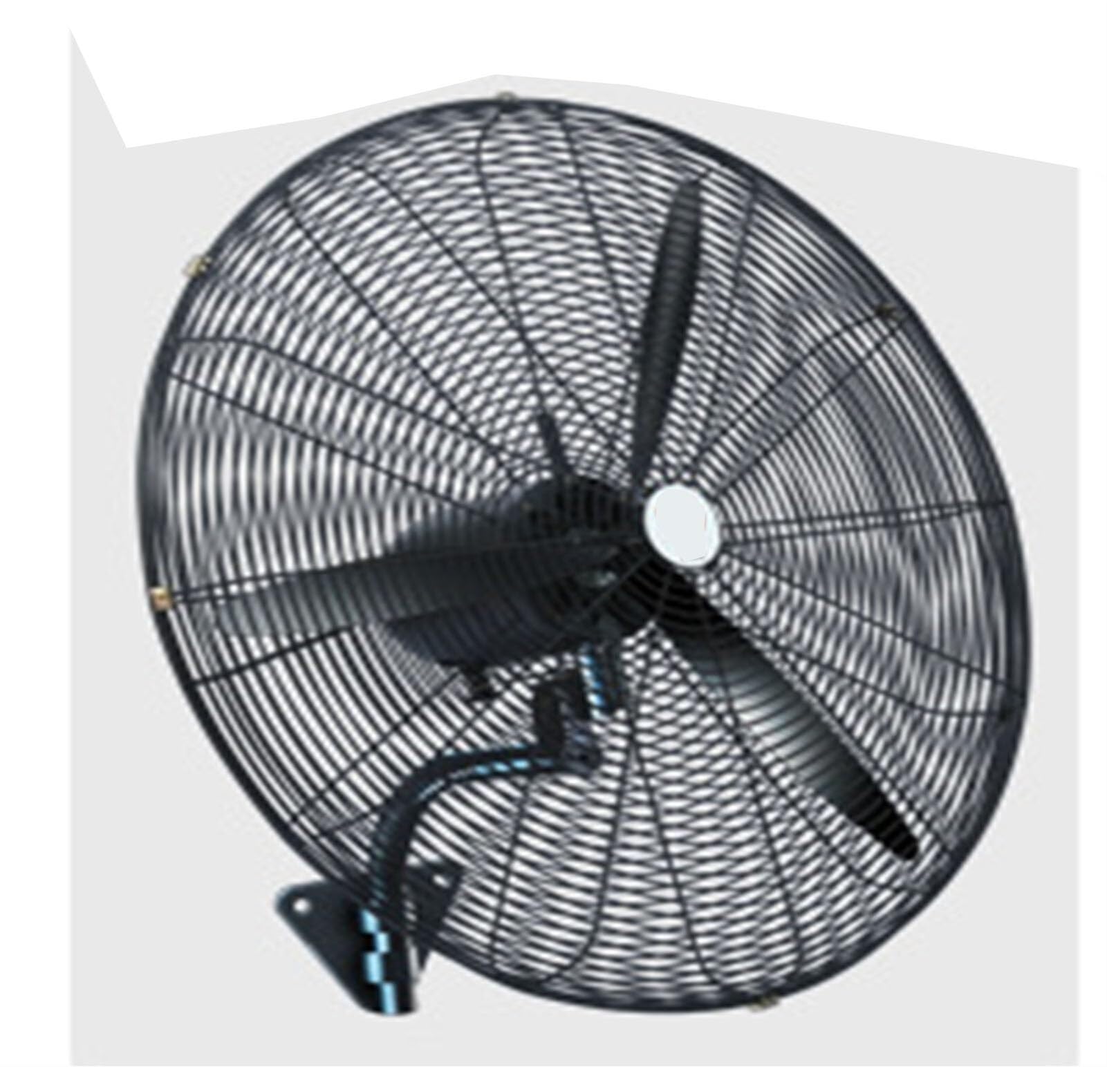 Elbee 24" (600mm) Industrial Metal Axial Extractor Fan, 230VAC, Wall/Panel Mount, Heavy-Duty Steel Blade Assembly