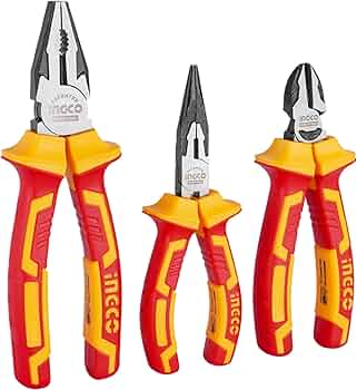 HIKPS28318 3 Pcs insulated  pliers set