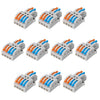 PCT-422 Quick Connector Terminal 2 In-4 Out Lever Wire Connector