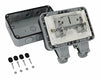 Industrial Waterproof Double Socket with USB Ports – IP66 Outdoor Power Unit