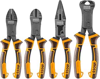 HKCPS5841 4-Piece Compound Action Pliers Set – Professional Hand Tools
