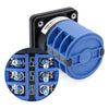LW26-100A Rotary Cam Changeover Switch – 4-Position (0-1-2-3), 100 A, Up to 440 V AC