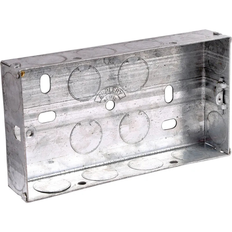3" x 6" Recessed Conduit Box Steel