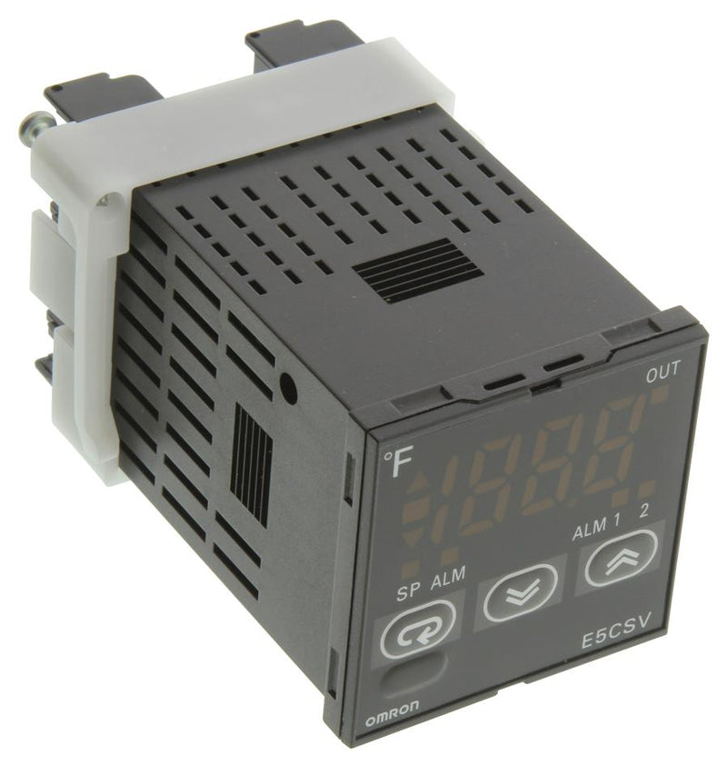 Omron E5CSV-R1TD-500 24 VAC/DC Panel-Mount Temperature Controller PID Relay Output 48×48 mm